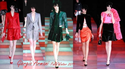 Giorgio Armani Fall/Winter 2010, Milan Fashion week