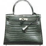 Kelly crocodile bag, Hermes