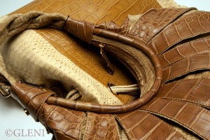 Alligator and python - mixed leathers