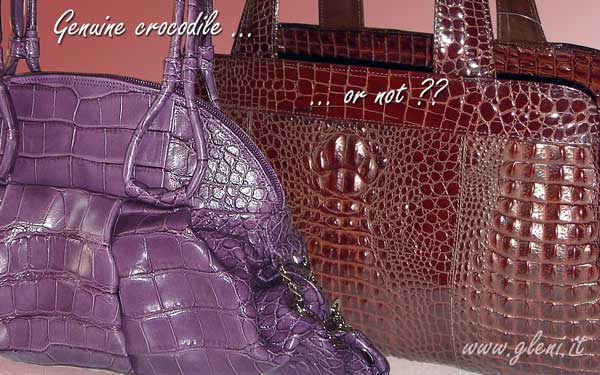 Crocodile Leather: How to Tell a Genuine Skin from a Fake