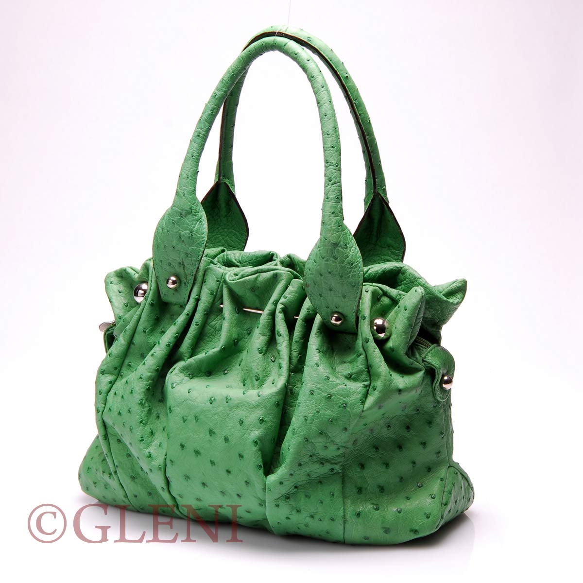 New Women's Bag South Africa Ostrich Leather Women's Bag Leather