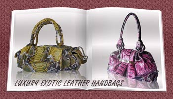 Exotic leathers handbag Giani Bernini Red in Exotic leathers - 26936192